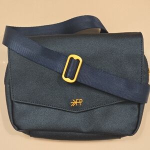 Freshly Picked Black and Yellow Crossbody Bag